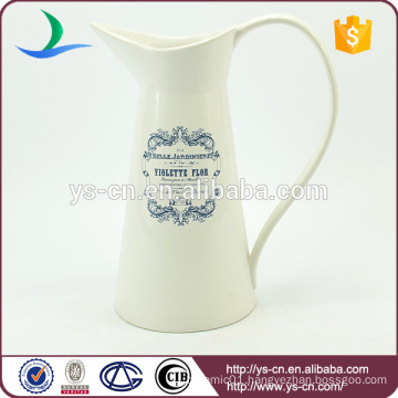 YSj0012-01 Wholesale modern decal dolomite jug for bathroom